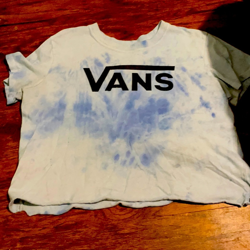 Cropped vans short sleeve shirt